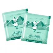 Чай пакетированный черный с мятой Mr.Brown в индивид. упаковке 2 гр., коробка 300 шт