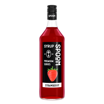 Сироп Spoom "Клубника", 1 литр