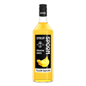 Сироп Spoom "Банан желтый", 1 литр