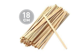 Размешиватель деревянный 140 мм без инд.уп. по 1000 шт.