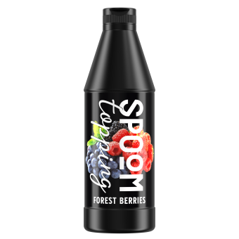 Топпинг Spoom "Лесные ягоды", бутылка 1 кг