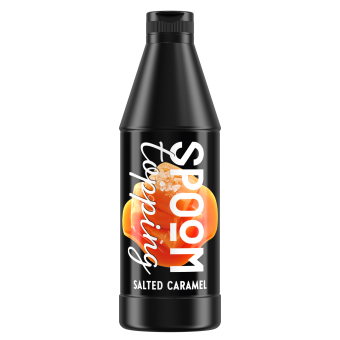 Топпинг Spoom "Соленая карамель", бутылка 1 кг