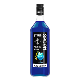 Сироп Spoom "Блю кюрасао", 1 литр