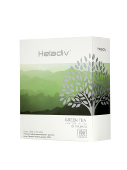 Чай зеленый пакетированный HELADIV HD GREEN TEA, 100 пак, Шри-Ланка